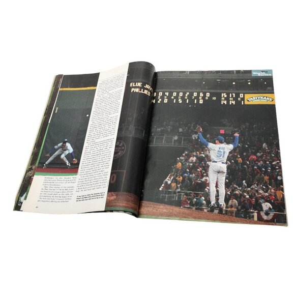 Vintage Sports Illustrated Canada Blue Jays World Series Nov 1993 Joe Carter - Picture 8 of 9